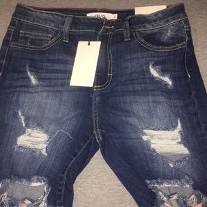 Cello size L women's denim capris